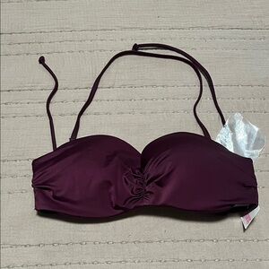 PINK Victoria's Secret Dark Purple Bandeau